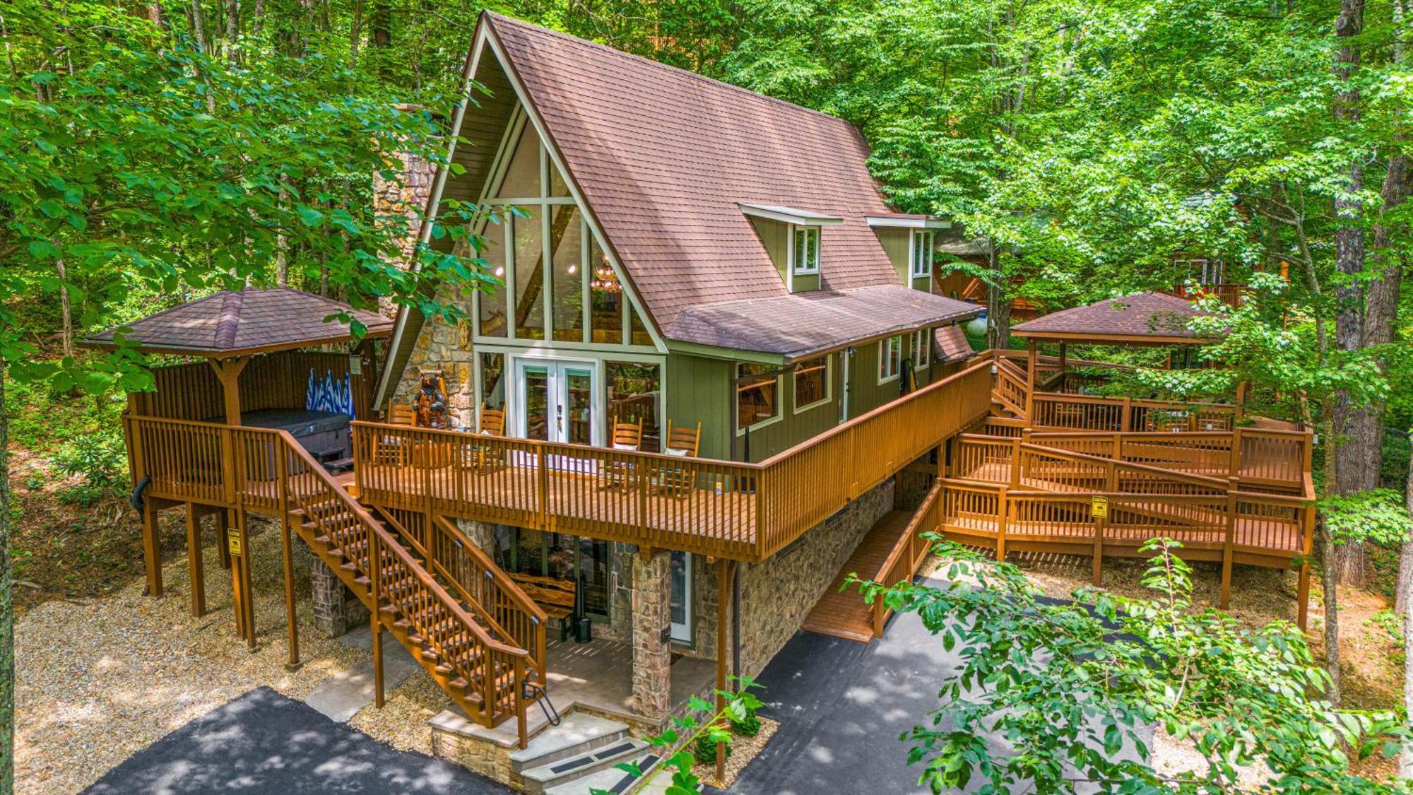 1Mile Downtown, Handicap Ramp, Hot Tub, Game Room Gatlinburg Extérieur photo